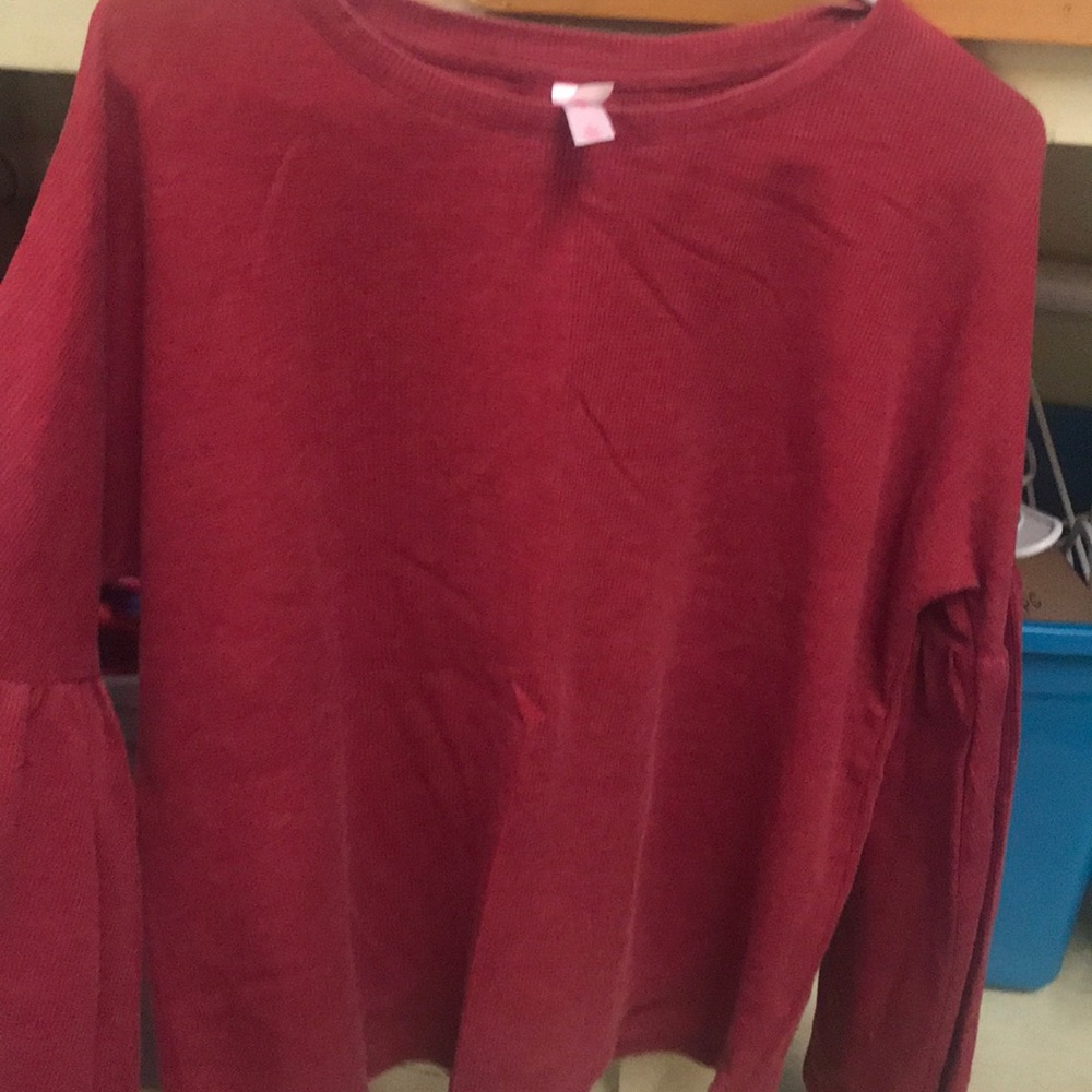 Long sleeve sleepwear blouse